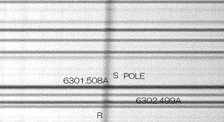AR2723 S Pole<br />Following sunspot ( S pole ) blue shift