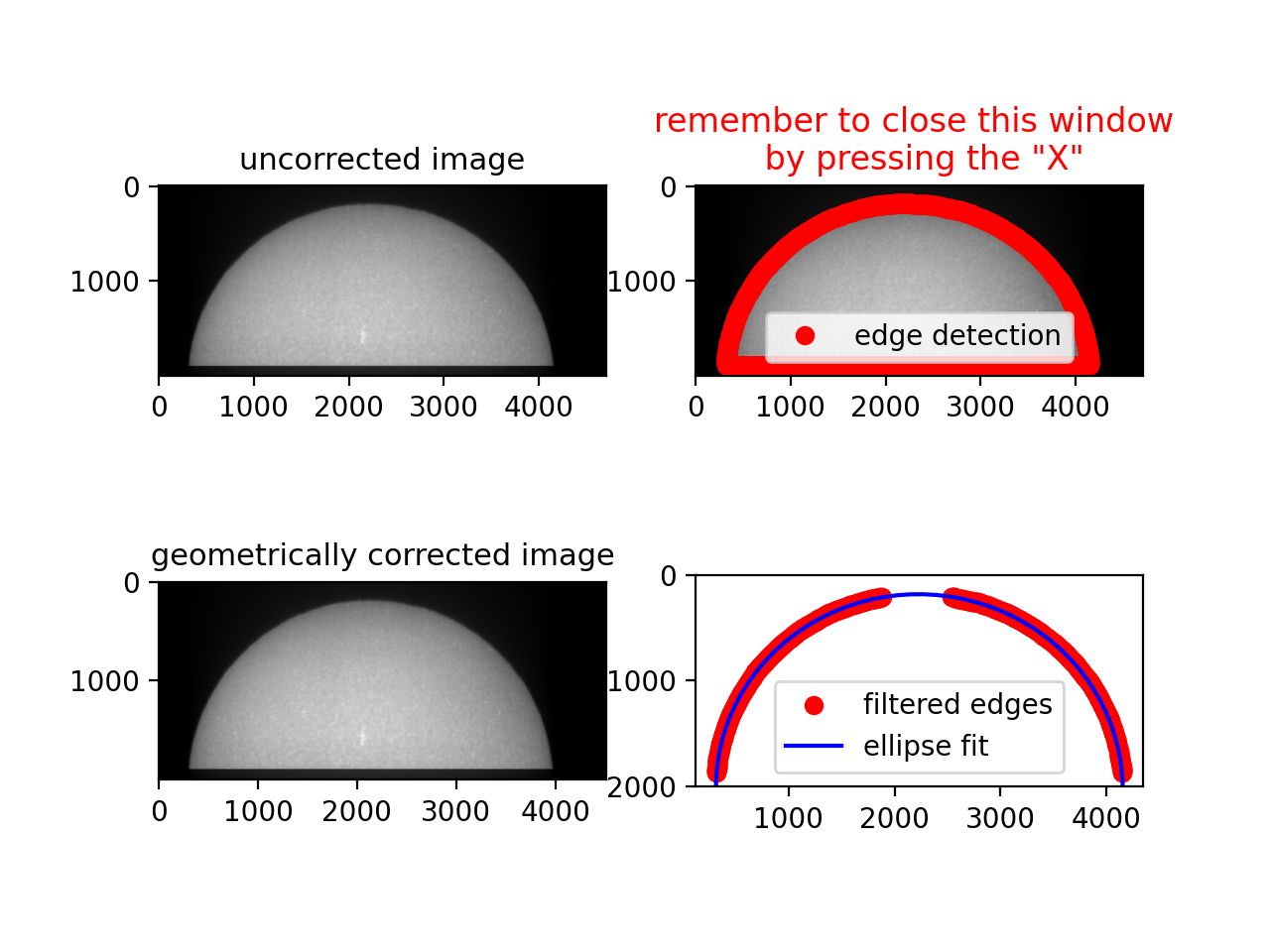 Calcium H edge detection