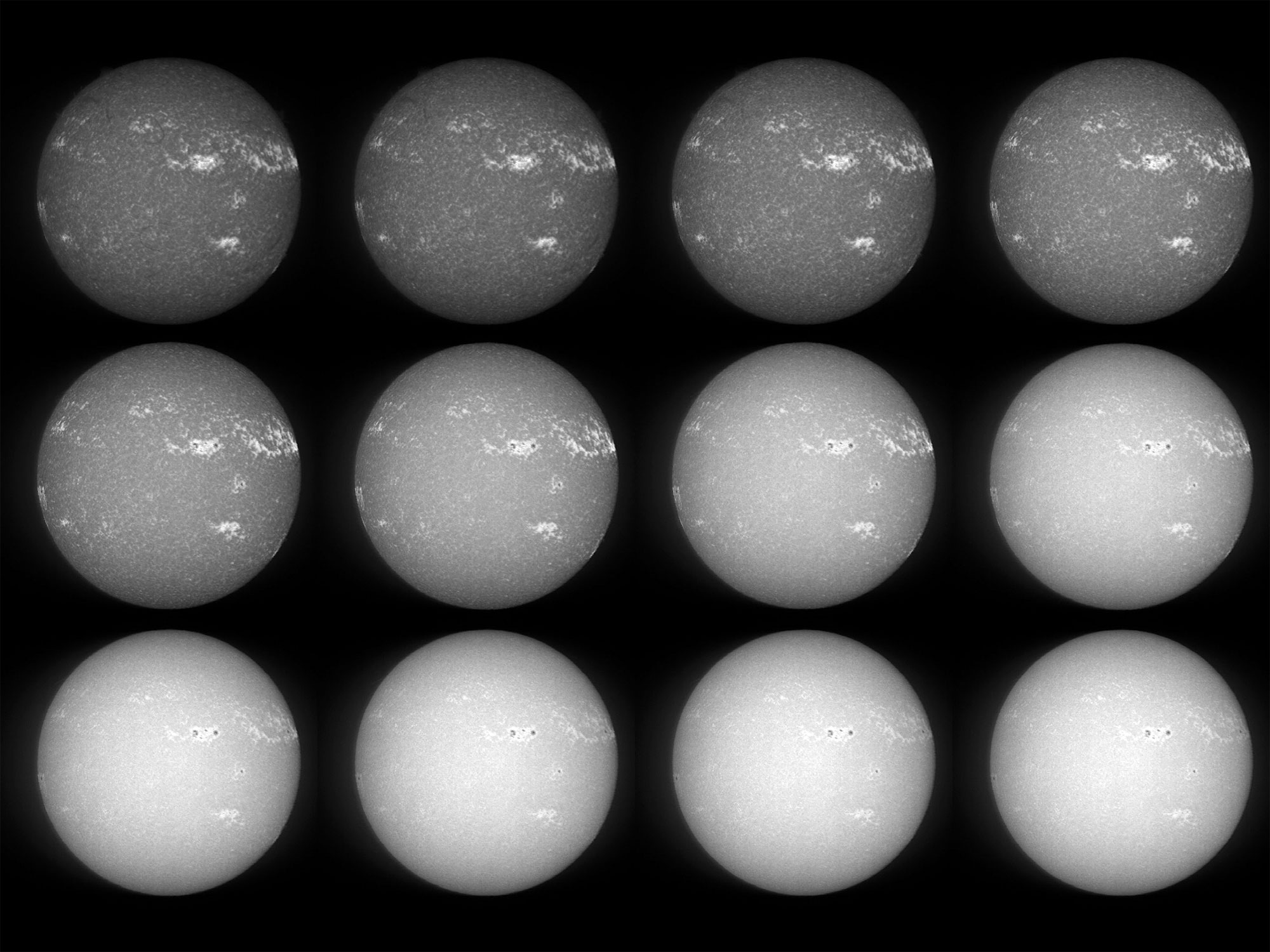 CaK SHG mosaic: 0 shift top left, +11 bottom right