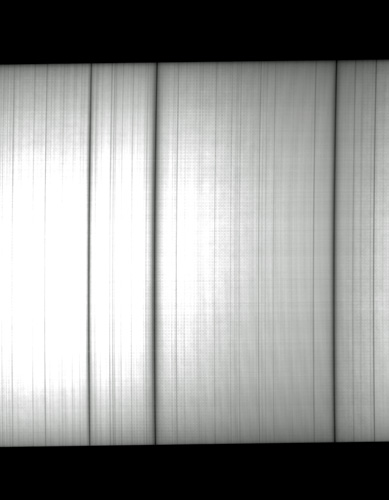 Calcium triplet using our SHG, 1200 l/mm ruled grating, ZWO 178MM camera, Wratten 25A red &quot;order filter&quot;. Exposure of 1.6ms with a gain of zero, 1x1 binning.